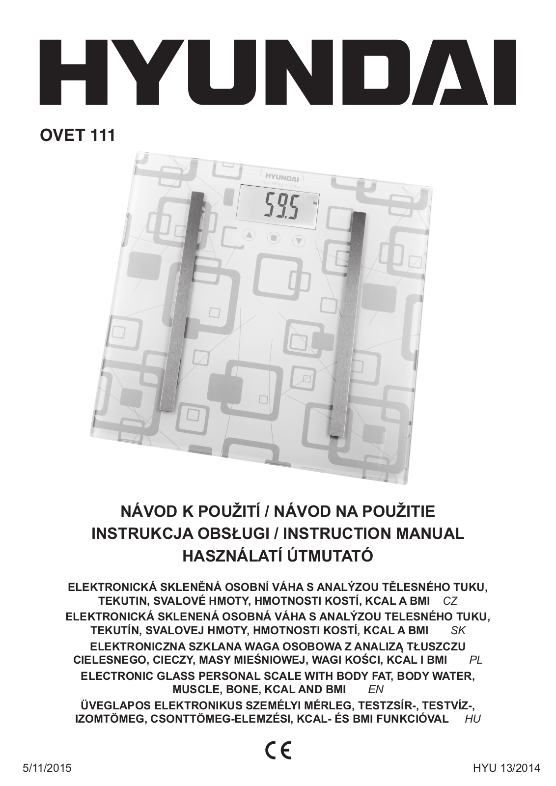 Hyundai OVET 111 User Manual