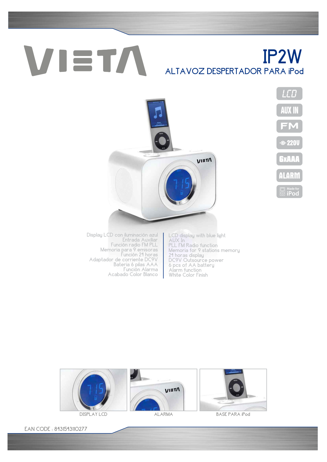 Vieta IP2W DATASHEET