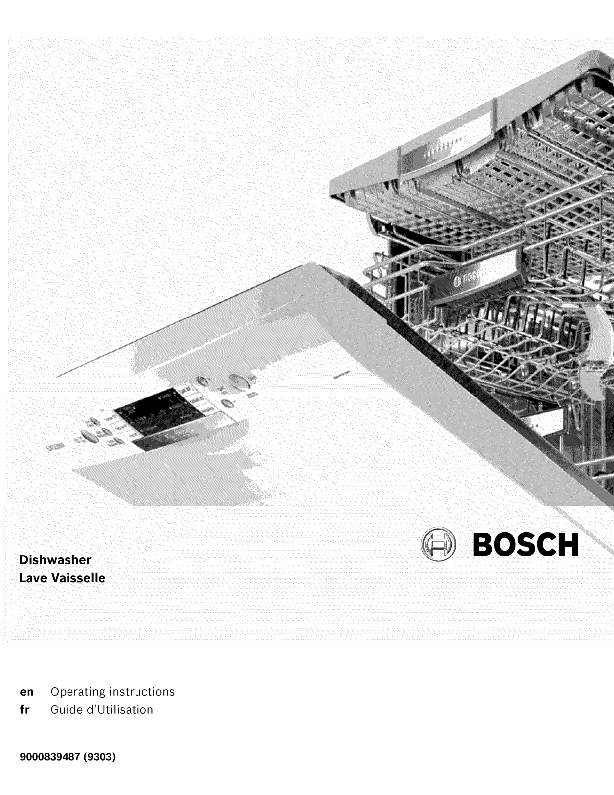 Bosch SGV63E03UC/73, SGV63E03UC/01 Owner’s Manual