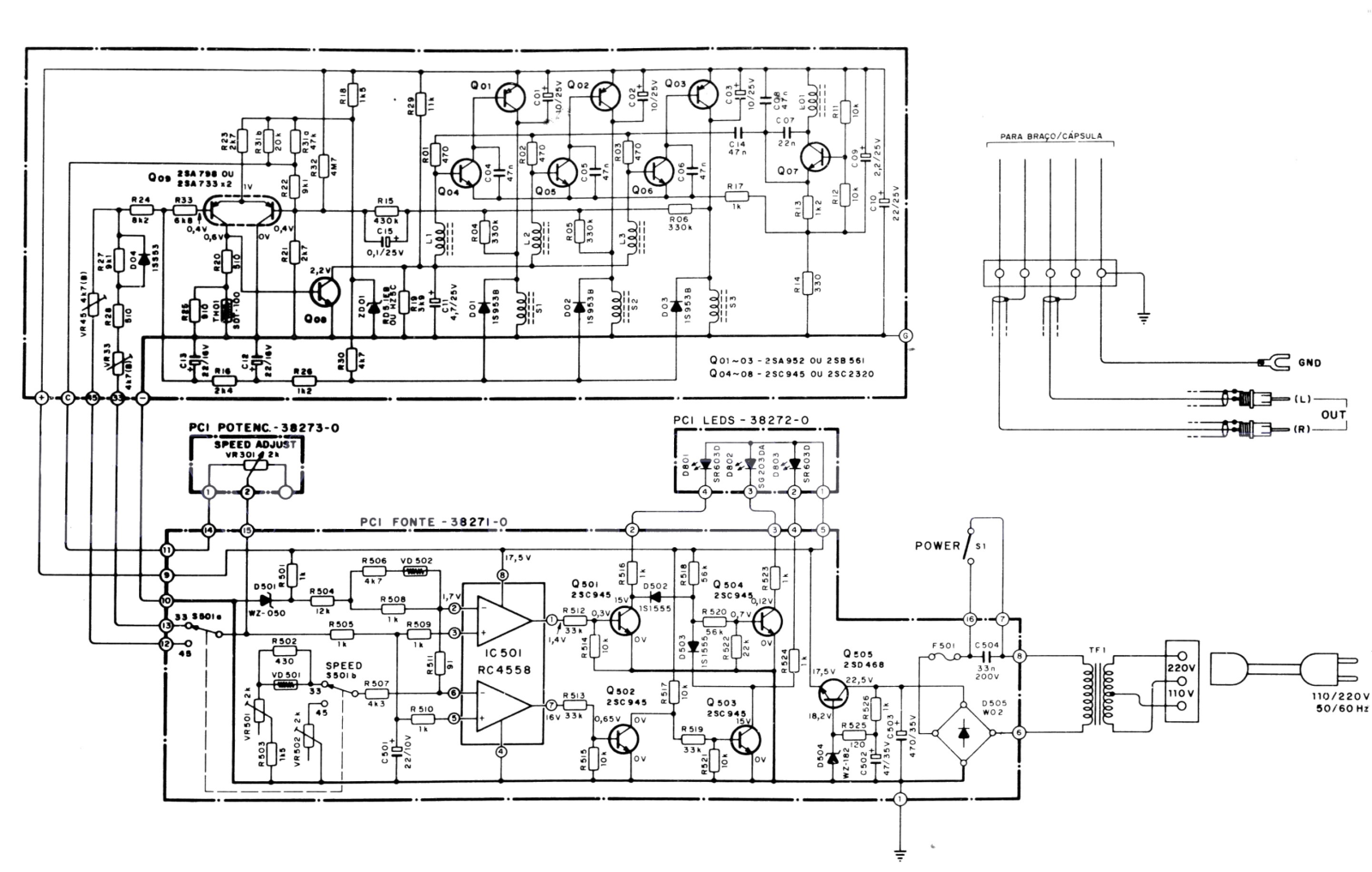 CCE TX-30 Schematic