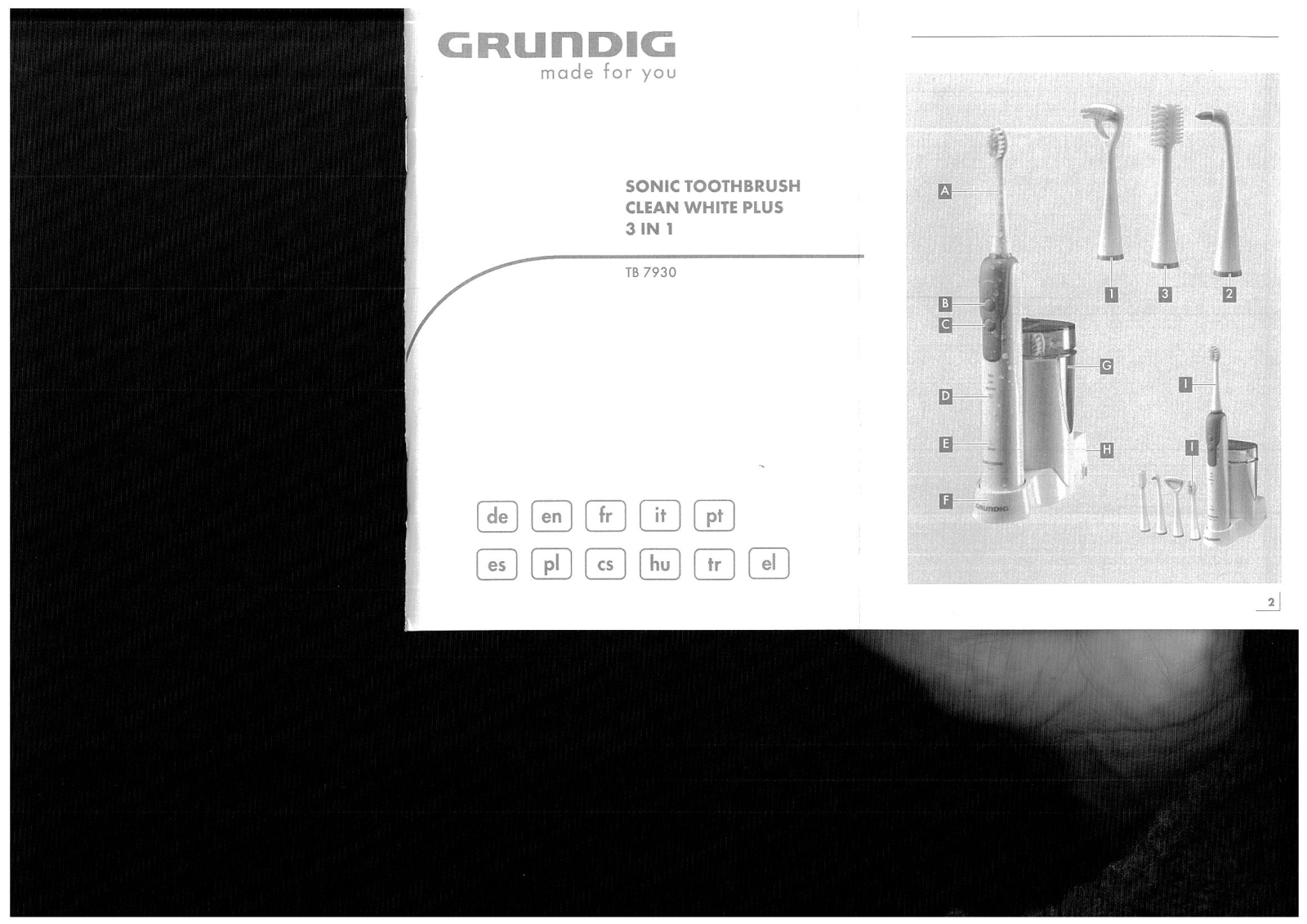 Grundig TB 7930 User guide