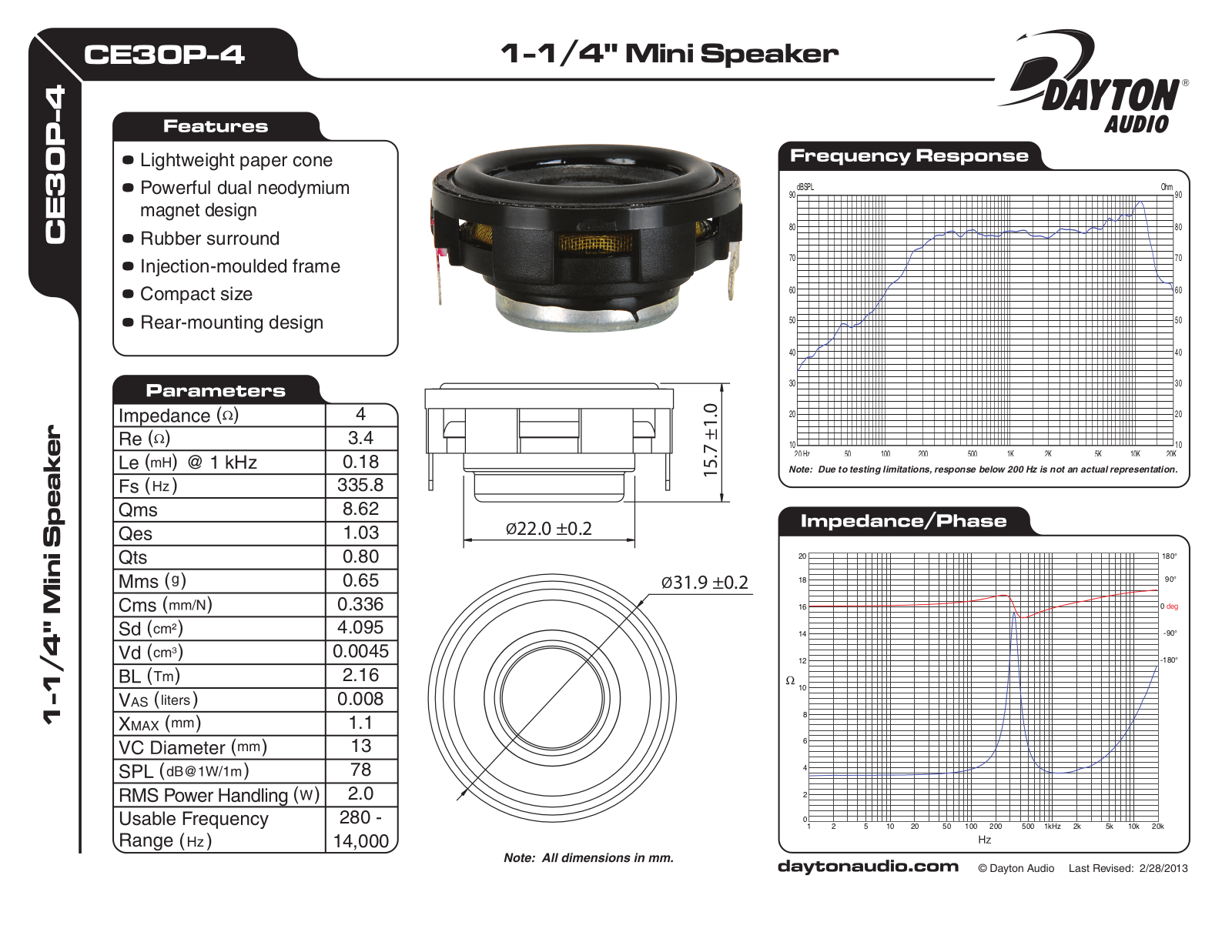 Dayton CE30P-4 1-1 User Manual