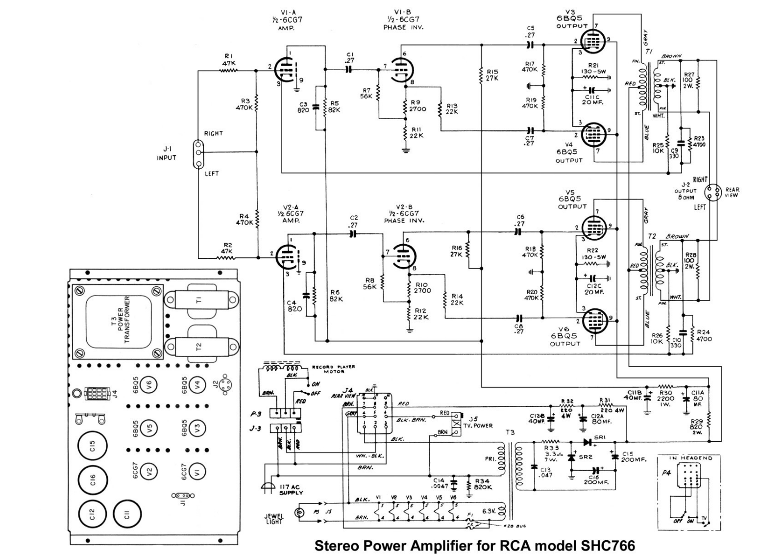 RCA Victor SHC766 Schematic - ManualMachine.com