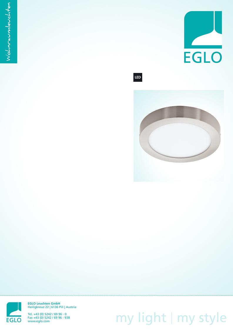 Eglo 96677 Service Manual