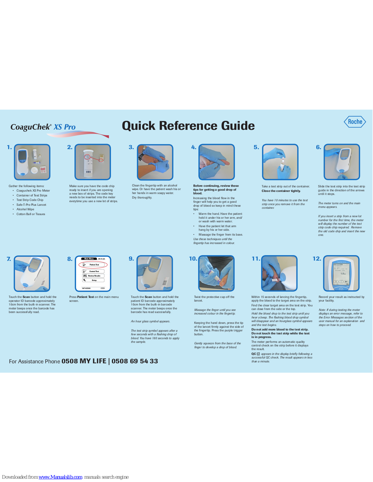 Coaguchek XS Pro Quick Reference Manual - ManualMachine.com