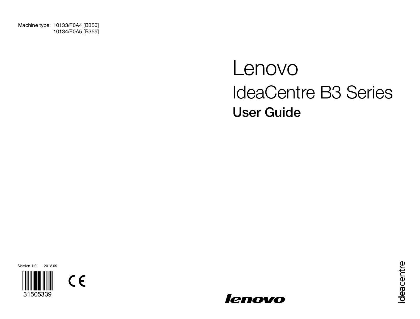 Lenovo B350 User Manual