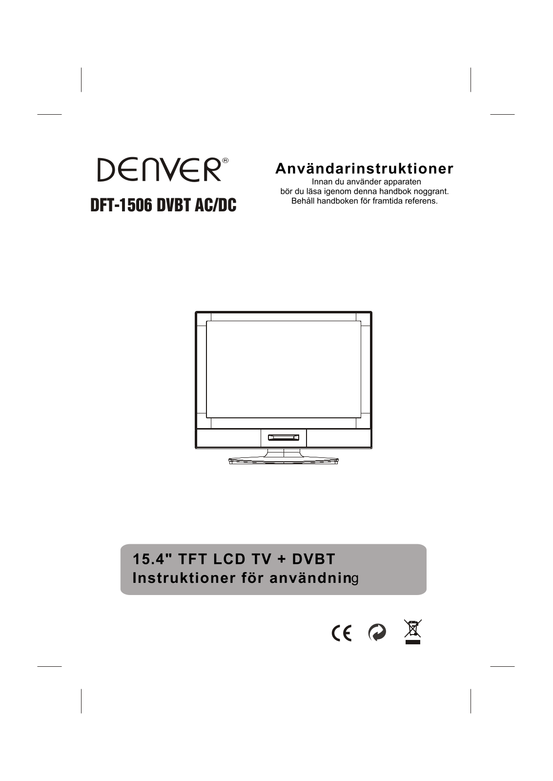 Denver DFT-1506DVBT User Manual