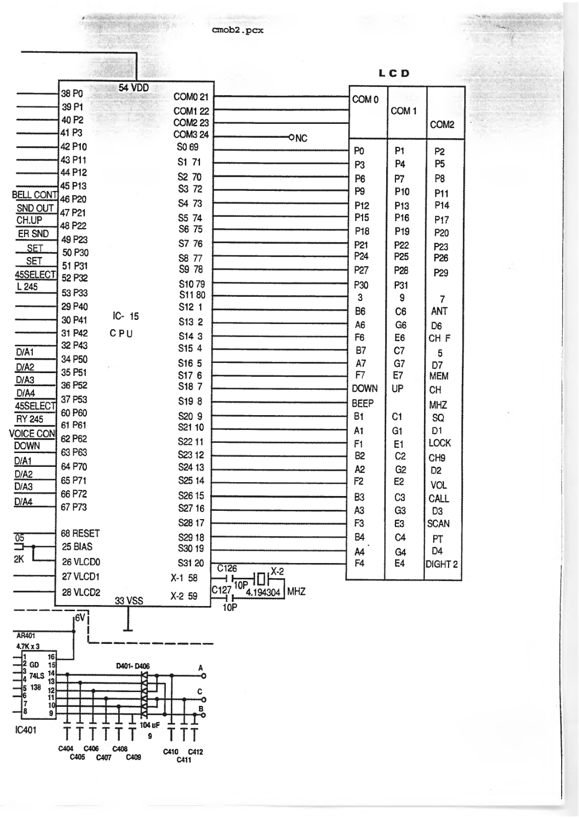 Conrad C-mobil Schematic