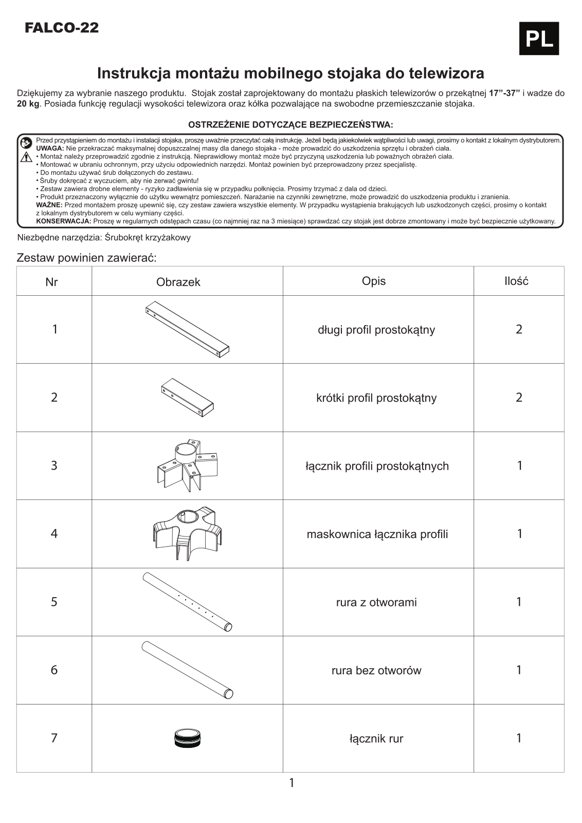 ERGOSOLID Falco 22 User guide - ManualMachine.com