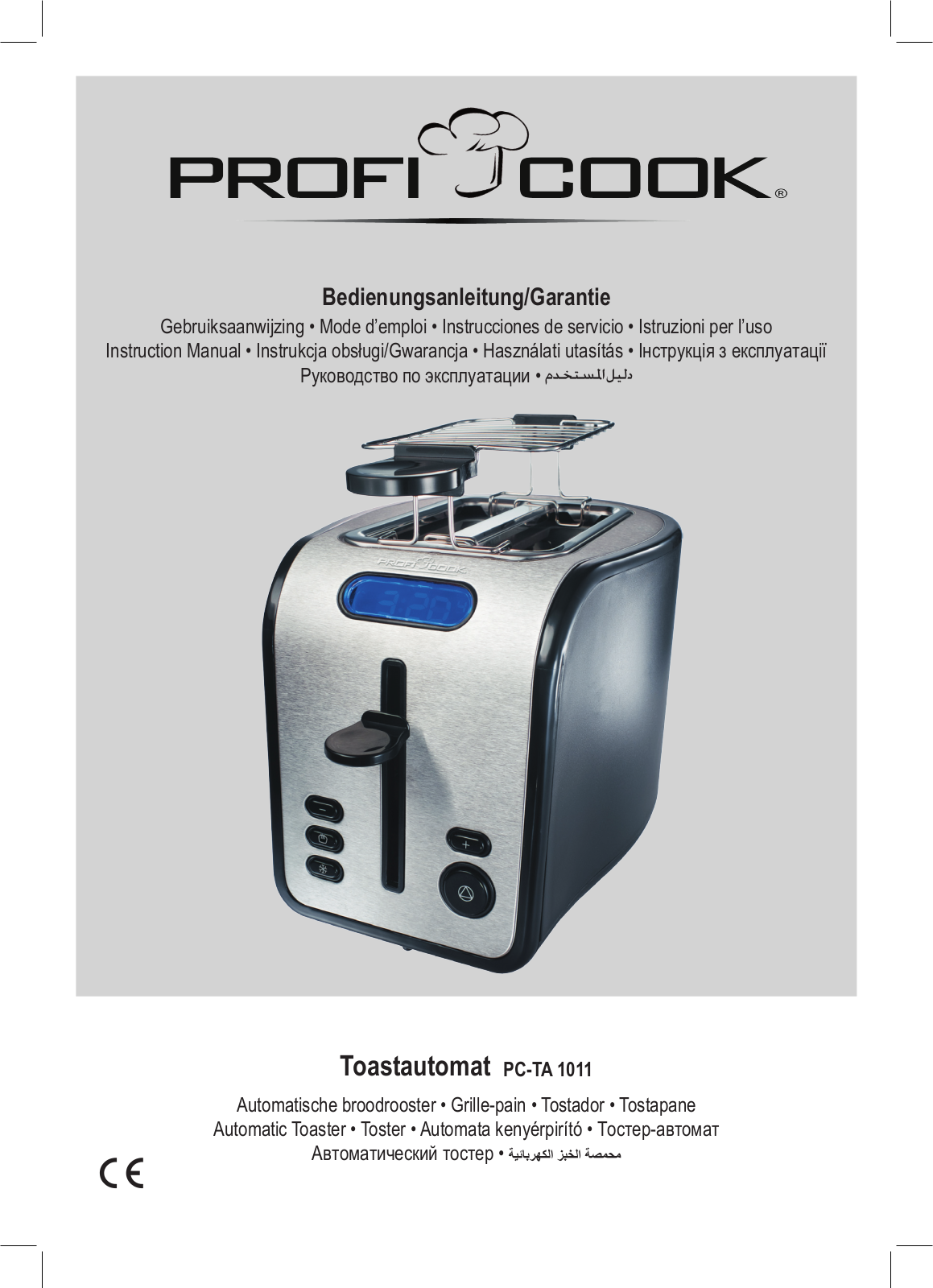 Profi cook PC-TA 1011 User Manual