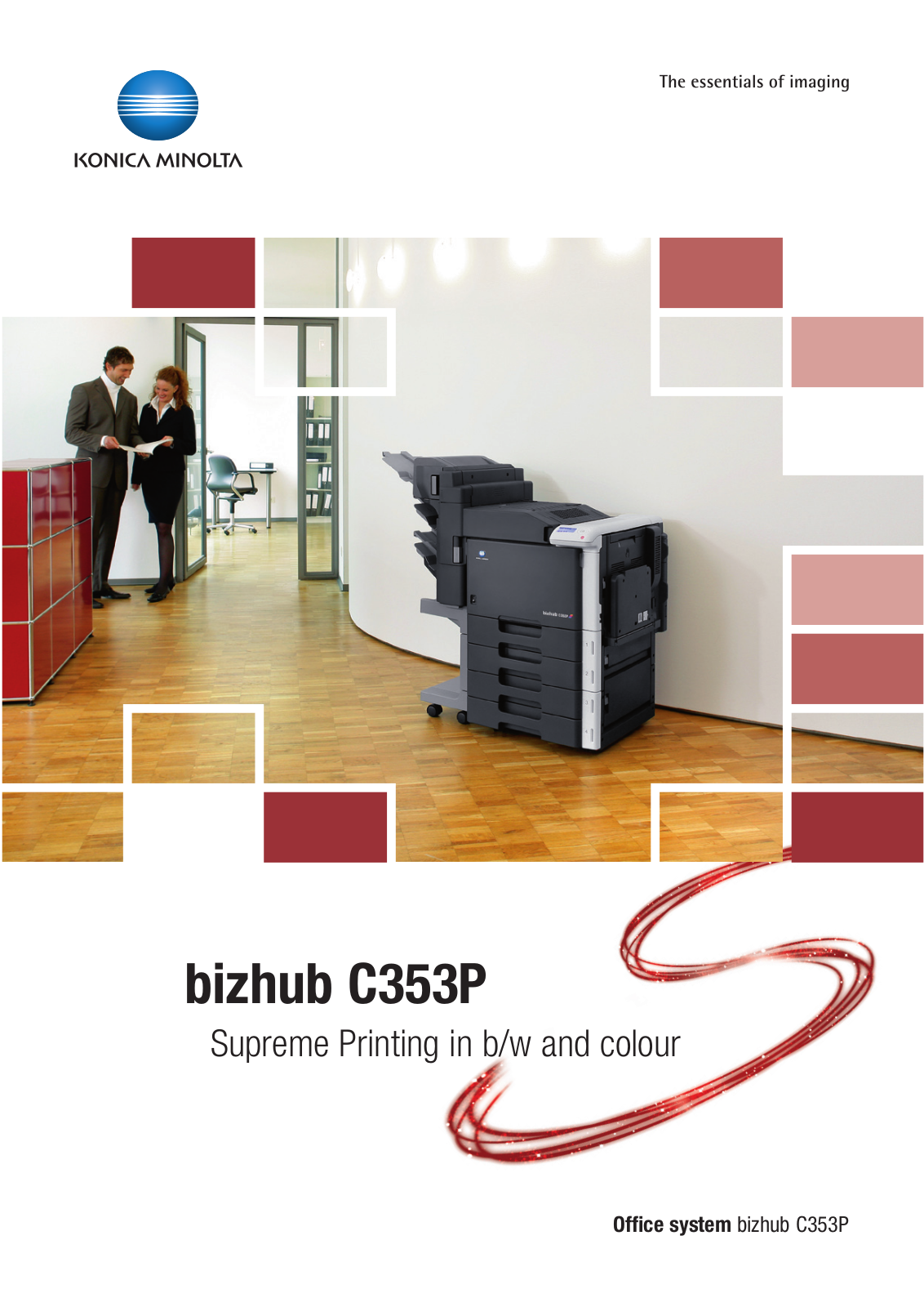 Konica BIZHUB C353P User Manual