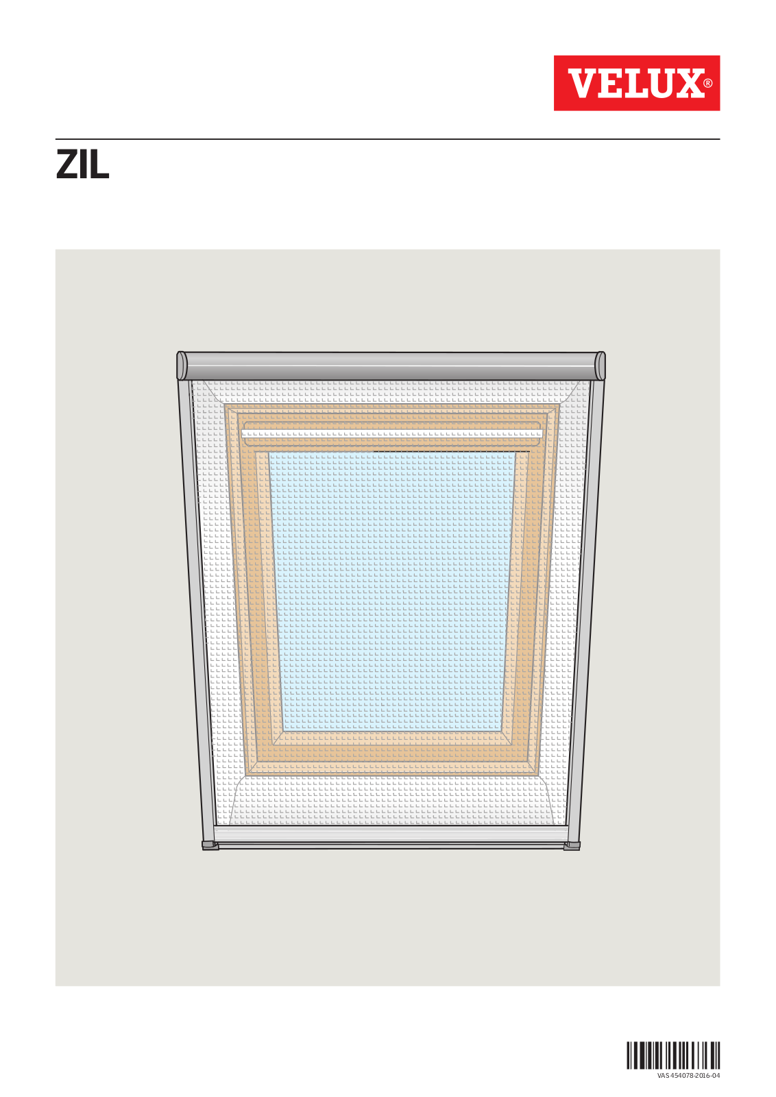 VELUX ZIL Assembly instructions