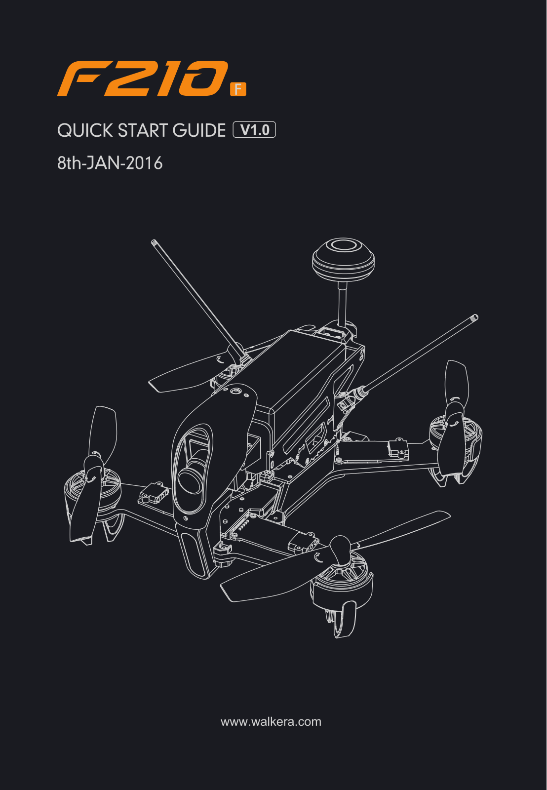 GuangZhou Walkera Technology F210 User Manual