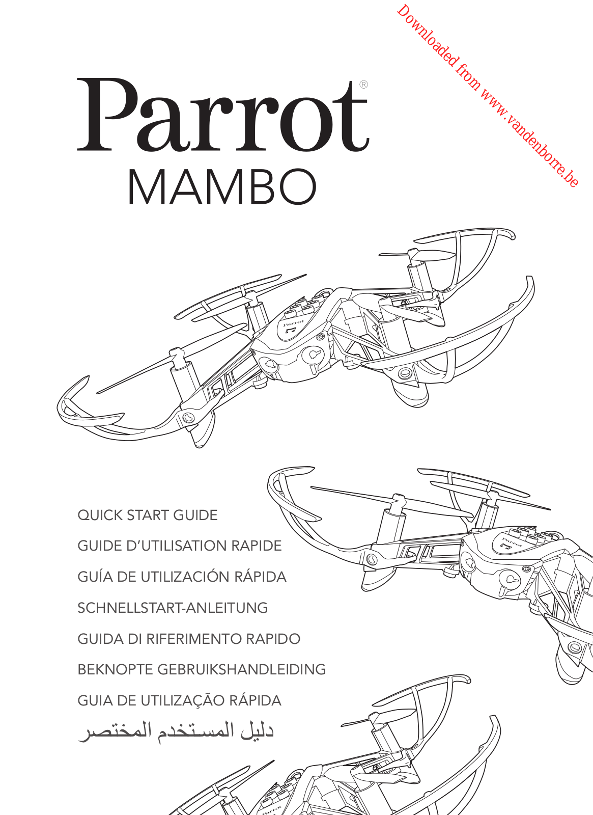 PARROT MAMBO MINIDRONE User Manual