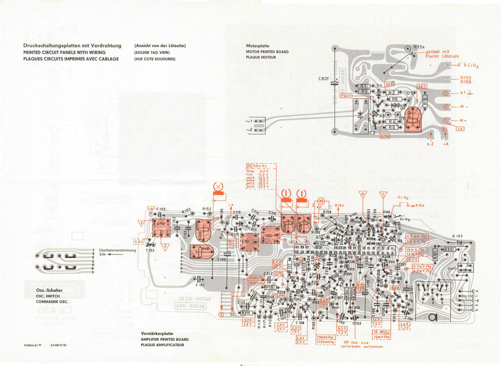 Grundig CB-430 Schematic