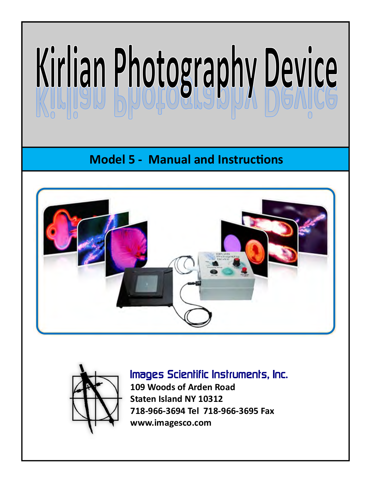 Images Scientific Instruments Kirlian Photography Device 5 Manual And Instructions