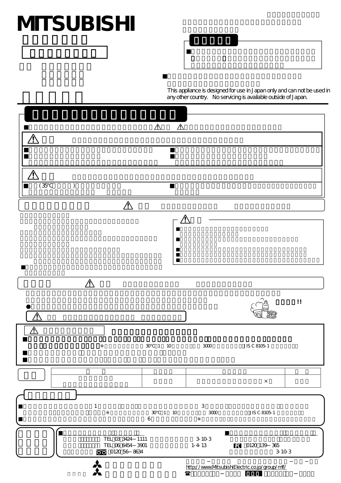 Melco LV4124U User Manual