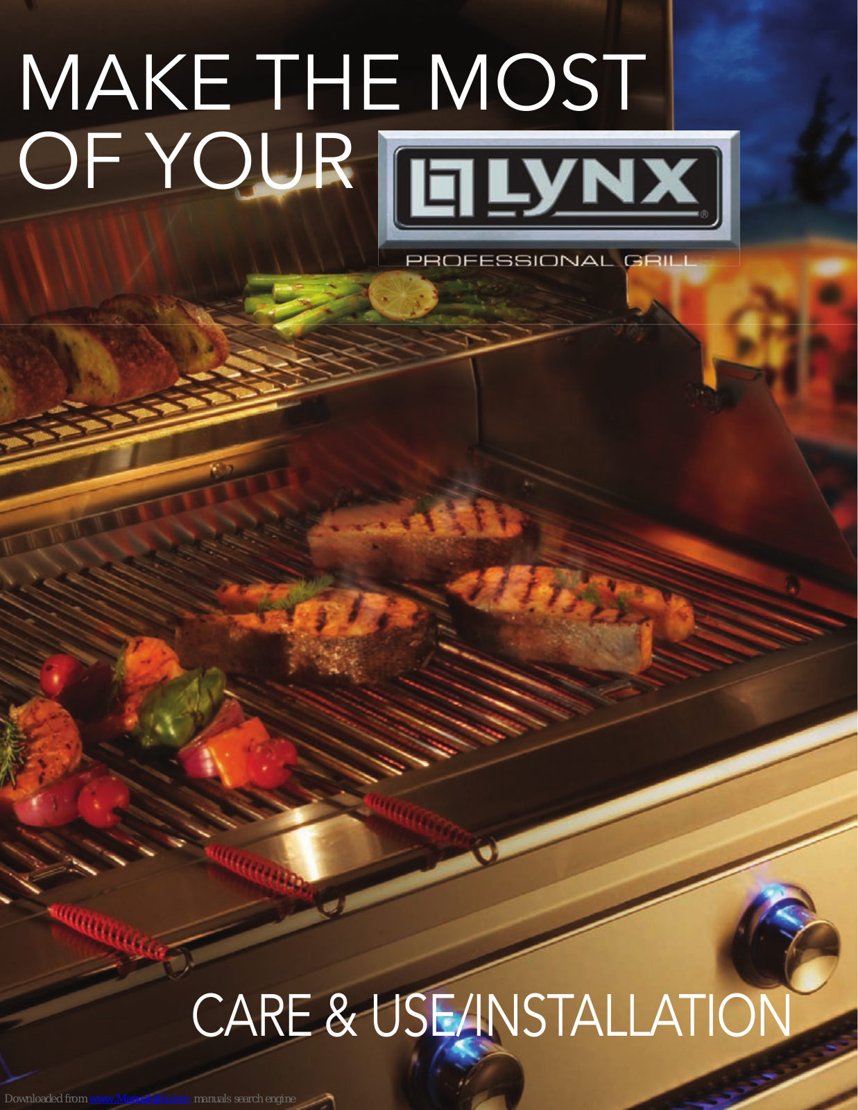 Lynx l30Psr-1, l36r-1, l36Psr-1, l42r-1, l42Psr-1 Care & Use/installation Manual