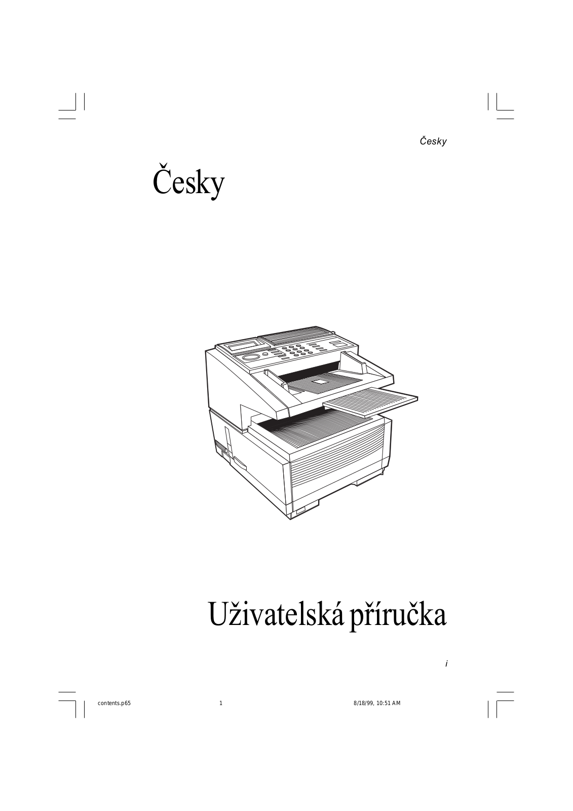 Oki FAX 5900 User Manual