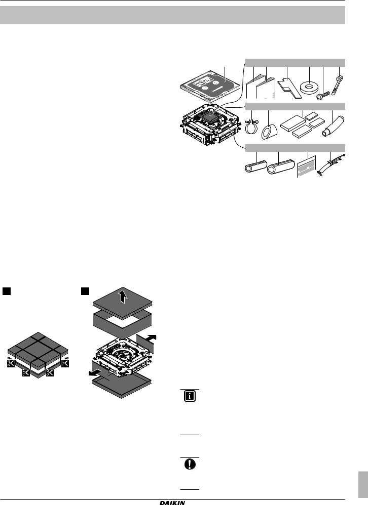 Daikin FCAHG71FVEB, FCAHG100FVEB, FCAHG125FVEB, FCAHG140FVEB Installer reference guide