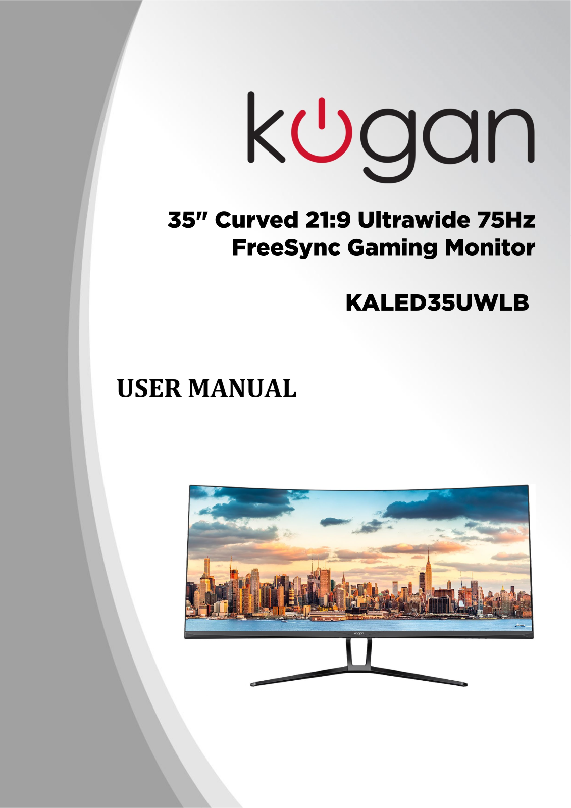 Kogan KALED35UWLB User Manual