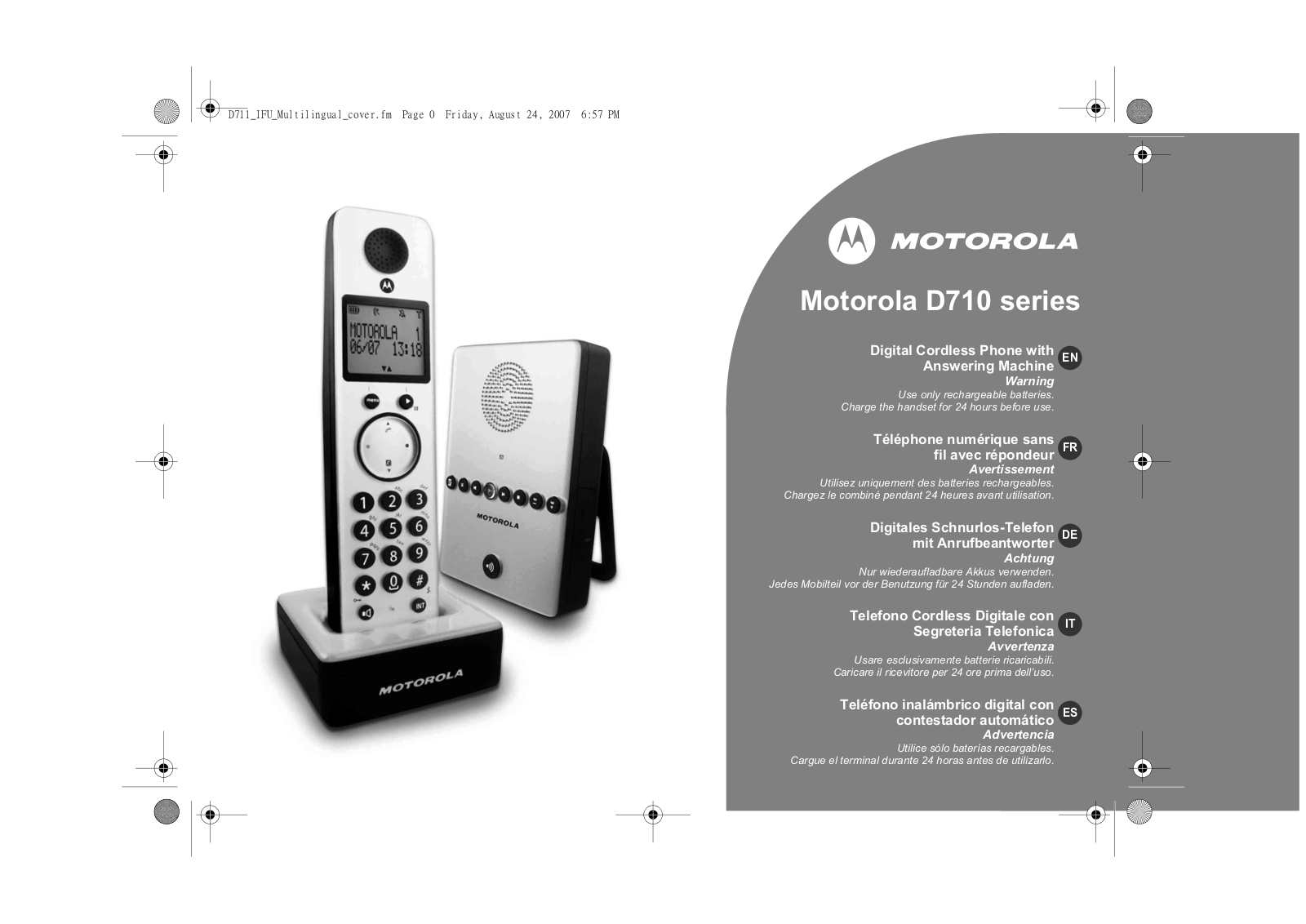 MOTOROLA D711 User Manual