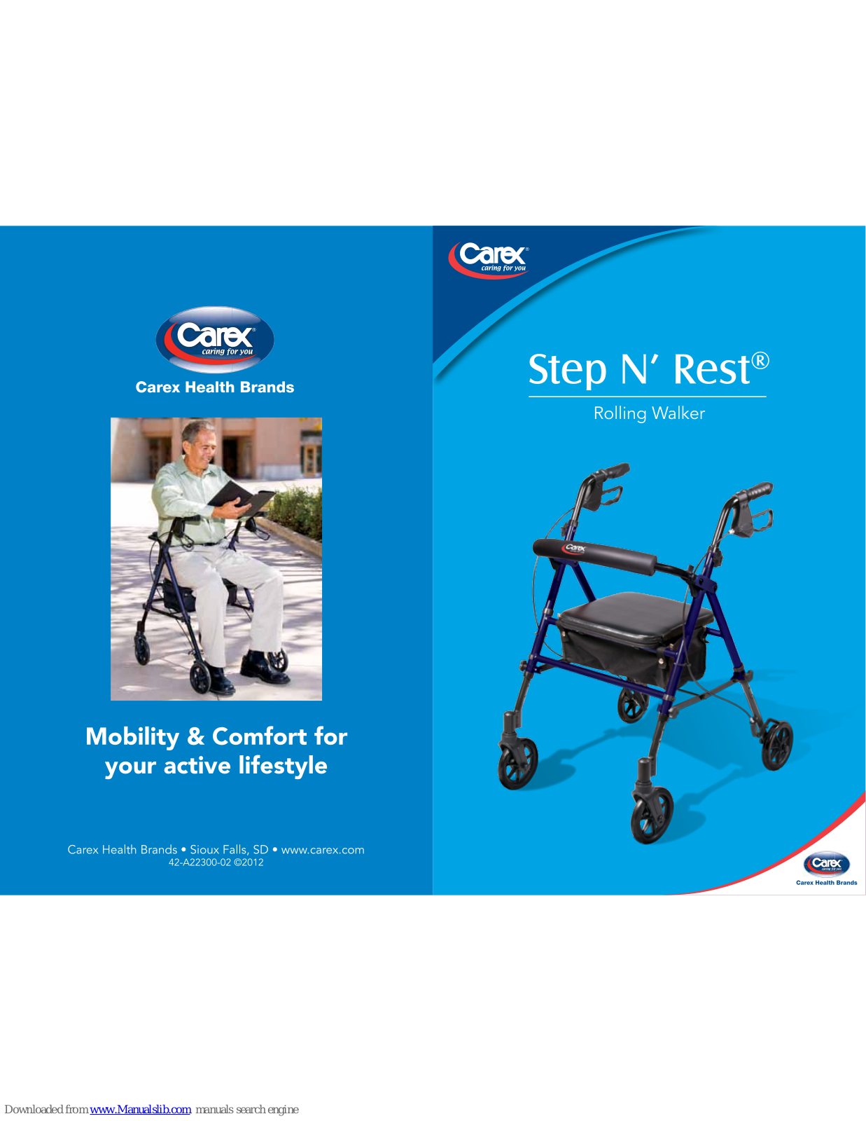 Carex A223 Step 'n Rest User Manual