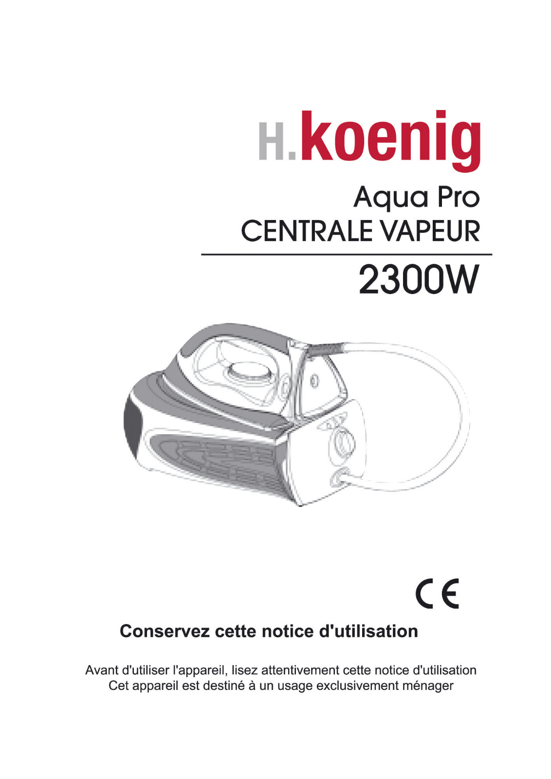 H.Koenig AQUAPRO User Manual