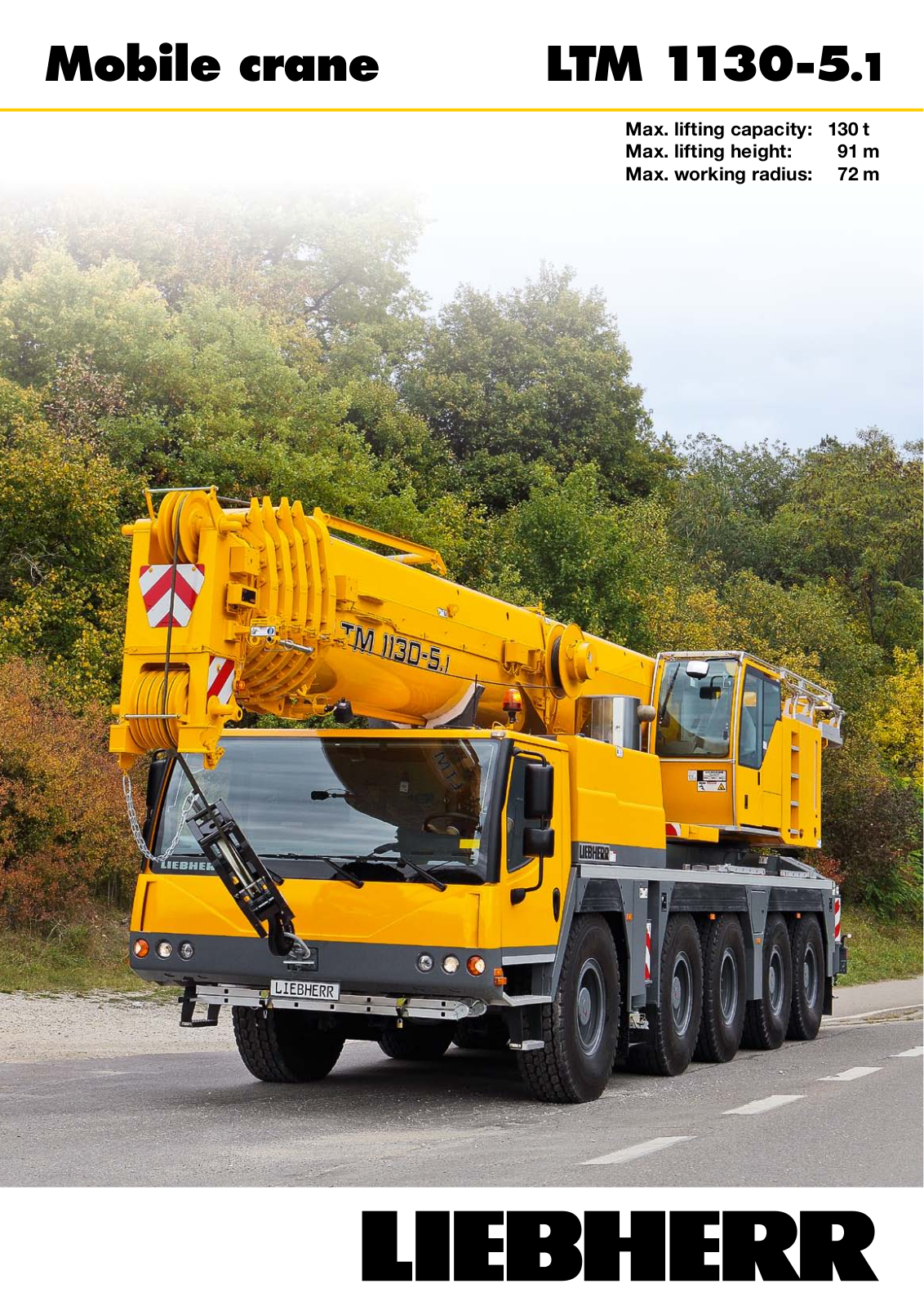 Liebherr LTM 1130-5.1 User Manual