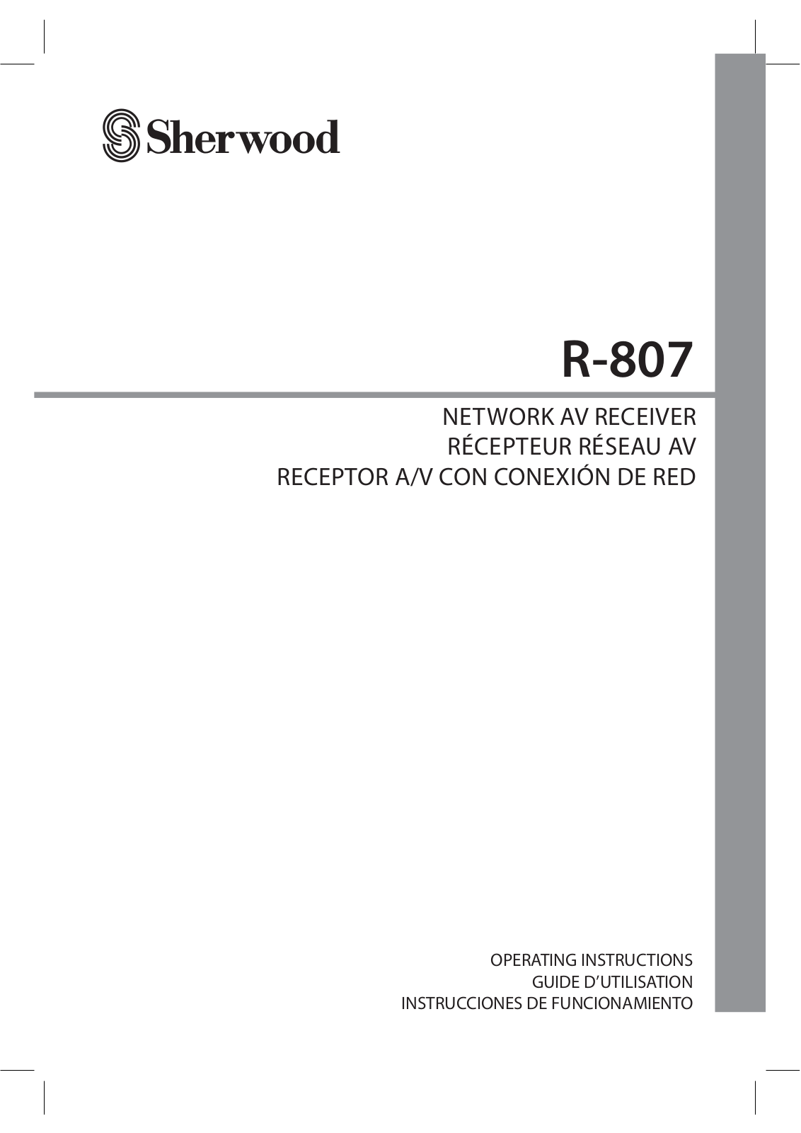 Inkel R 807 User Manual