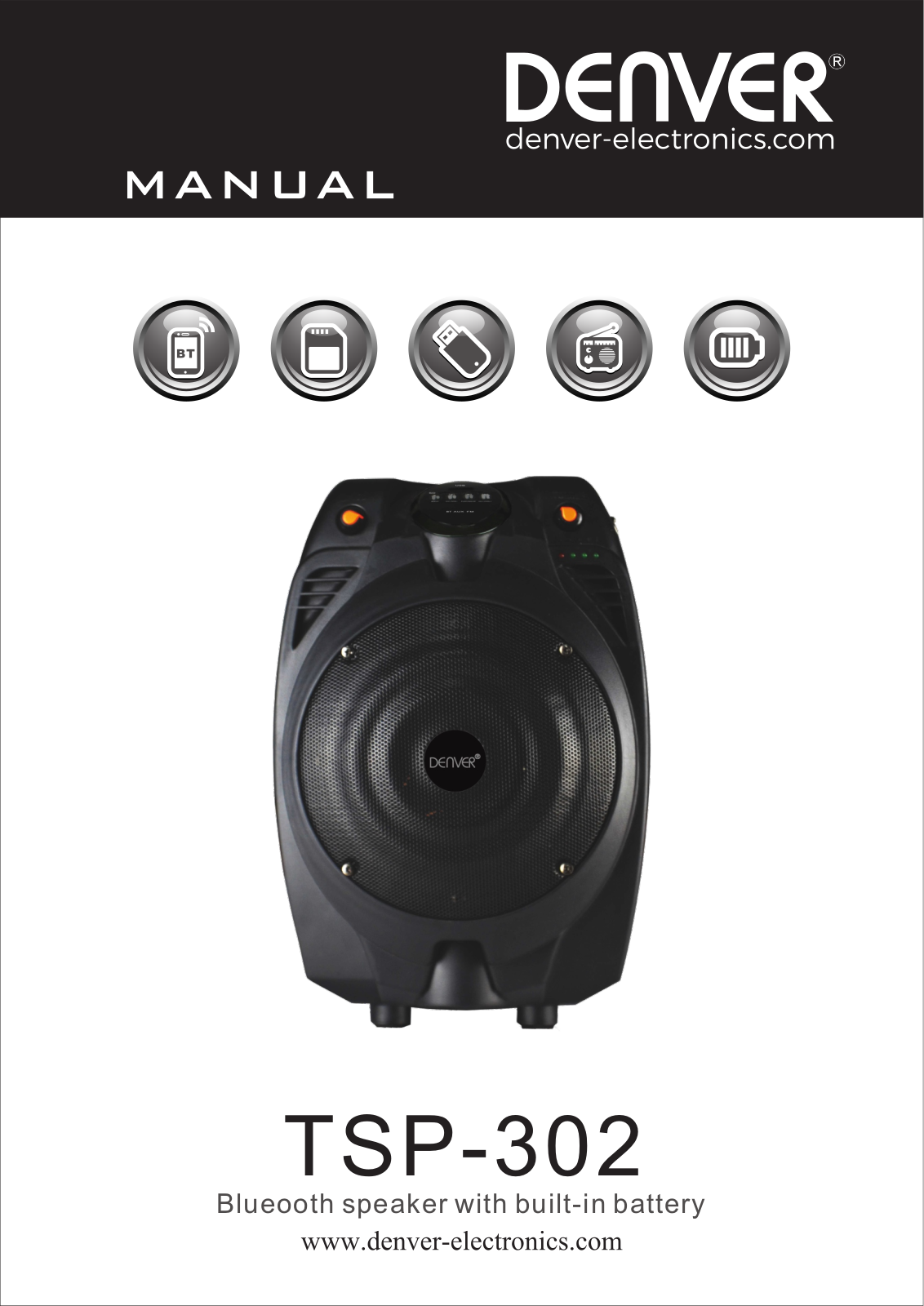 DENVER TSP-302 User guide - ManualMachine.com