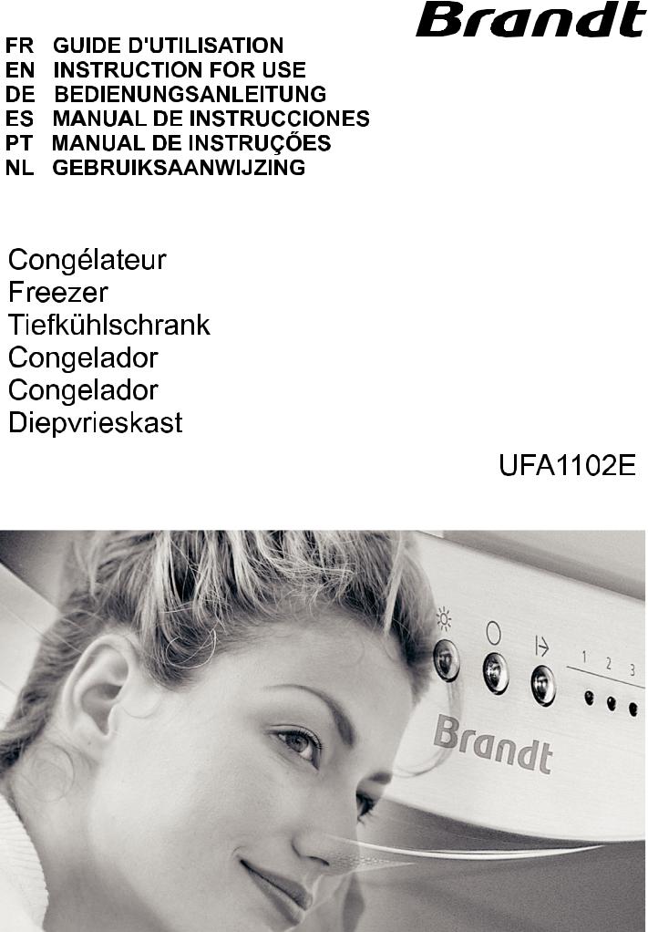 BRANDT UFA1102E User Manual