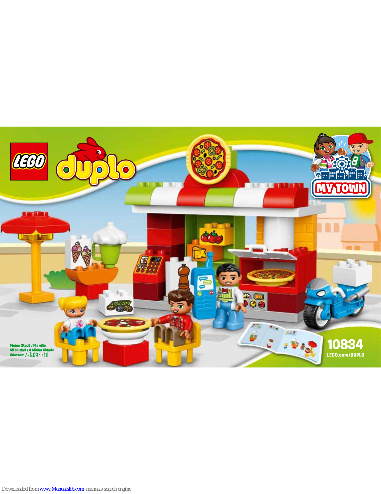 LEGO duplo 10834 Assembly Manual