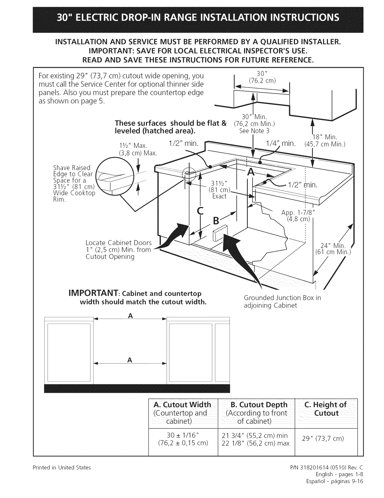 Kenmore 79045499504, 79045494502, 79045494503, 79045494504, 79045499500 Installation Guide - ManualMachine.com