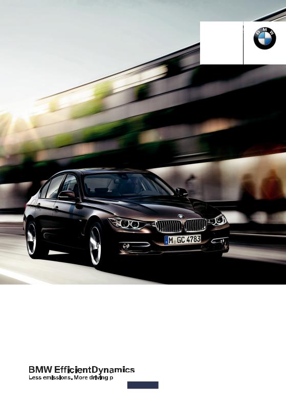 BMW 3 Series 2011 Owner's Manual