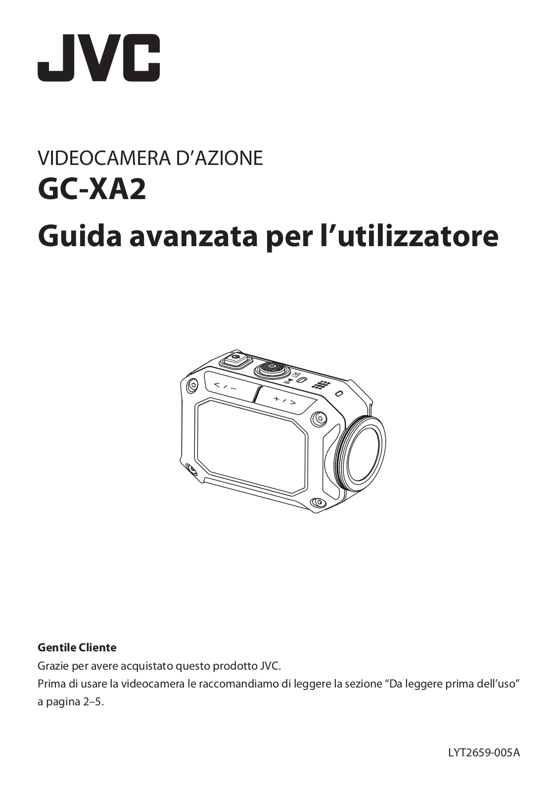 JVC GC-XA2 User manual