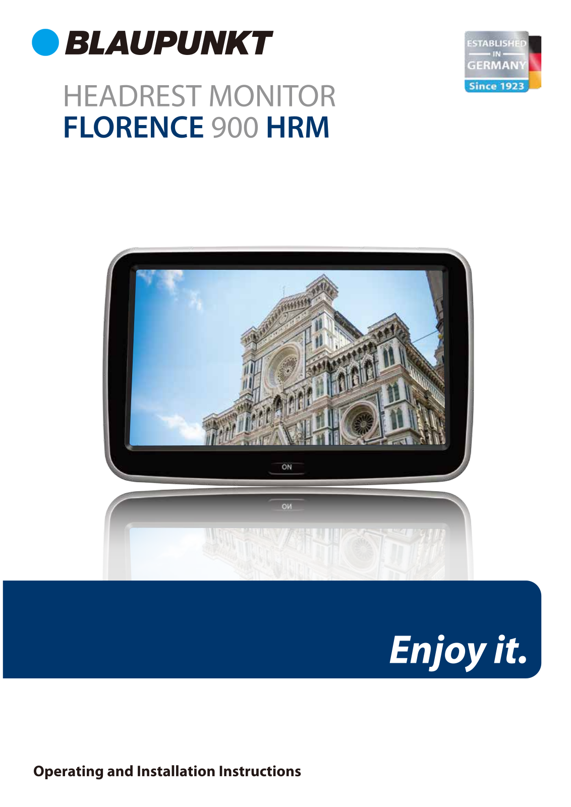 Blaupunkt Florence 900 HRM Operating Instruction