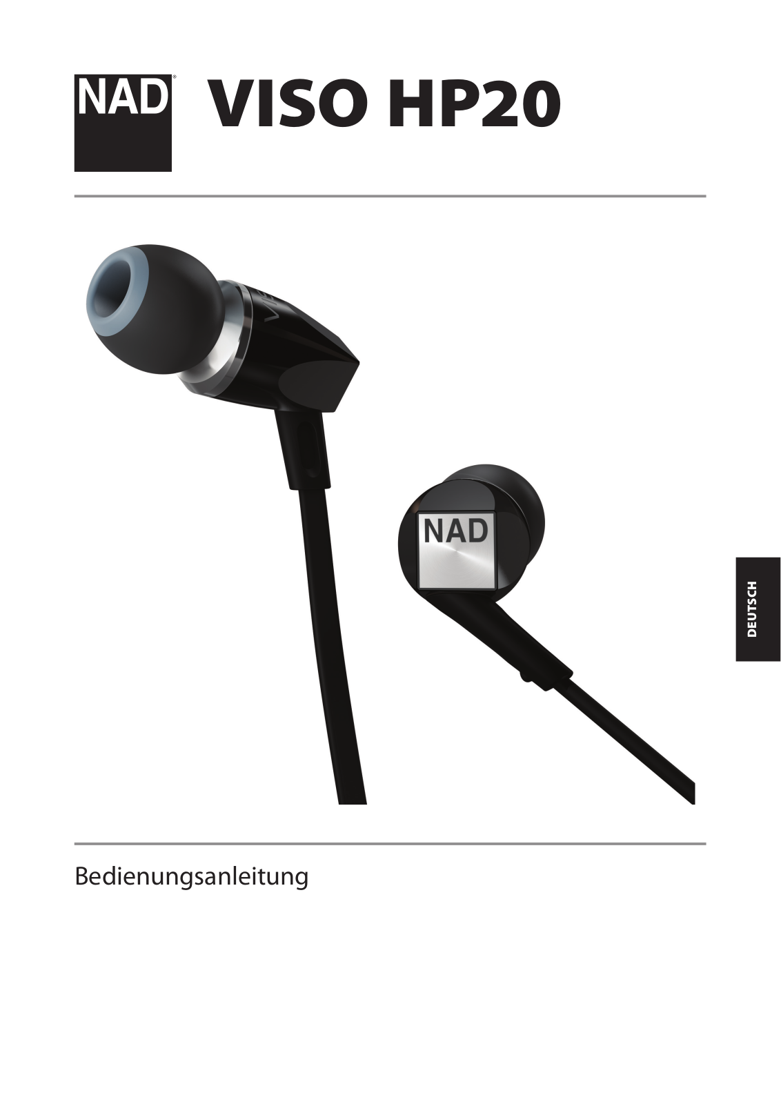 Nad Viso-HP20-German Owners Manual