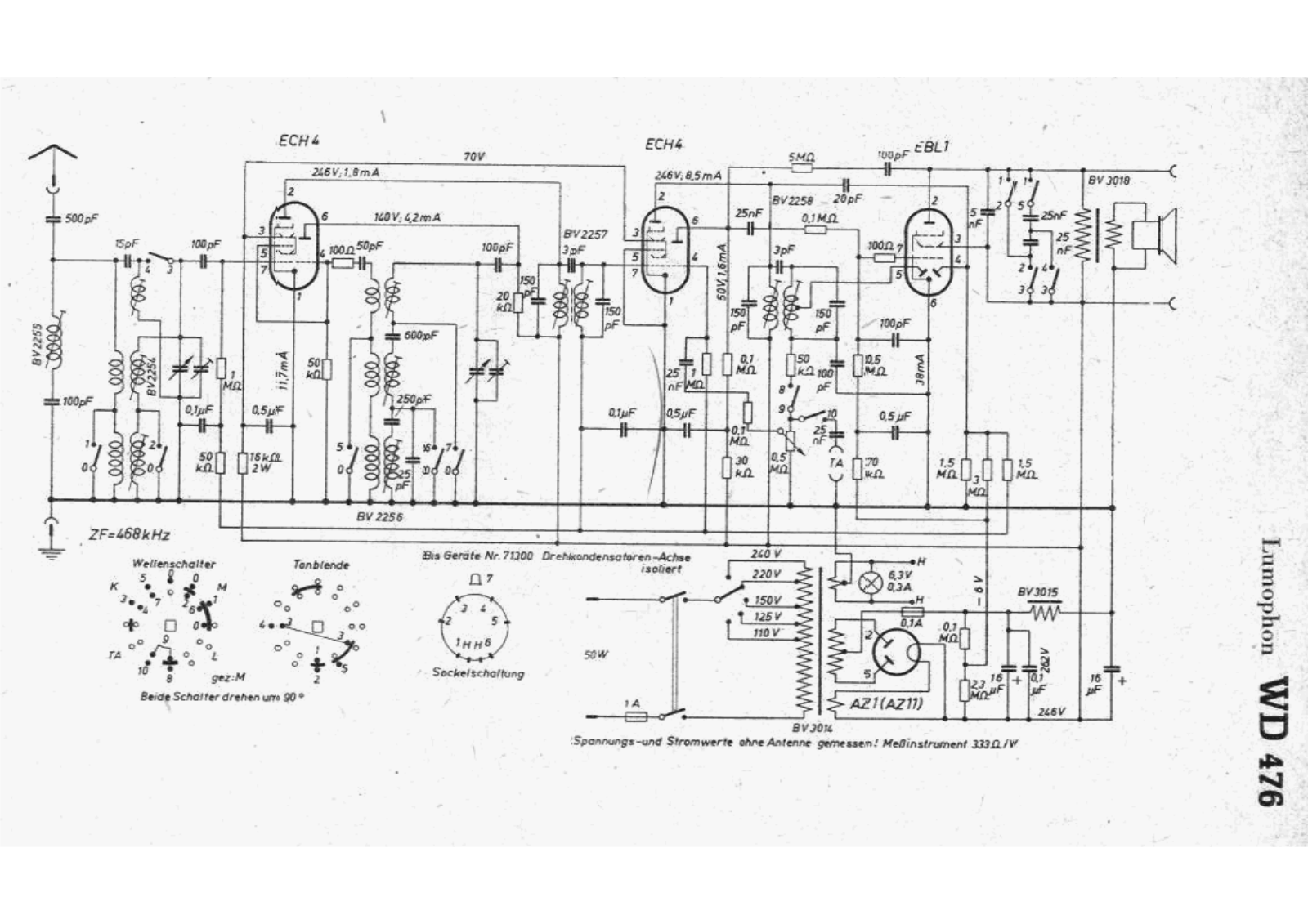 Lumophon wd476 schematic - ManualMachine.com