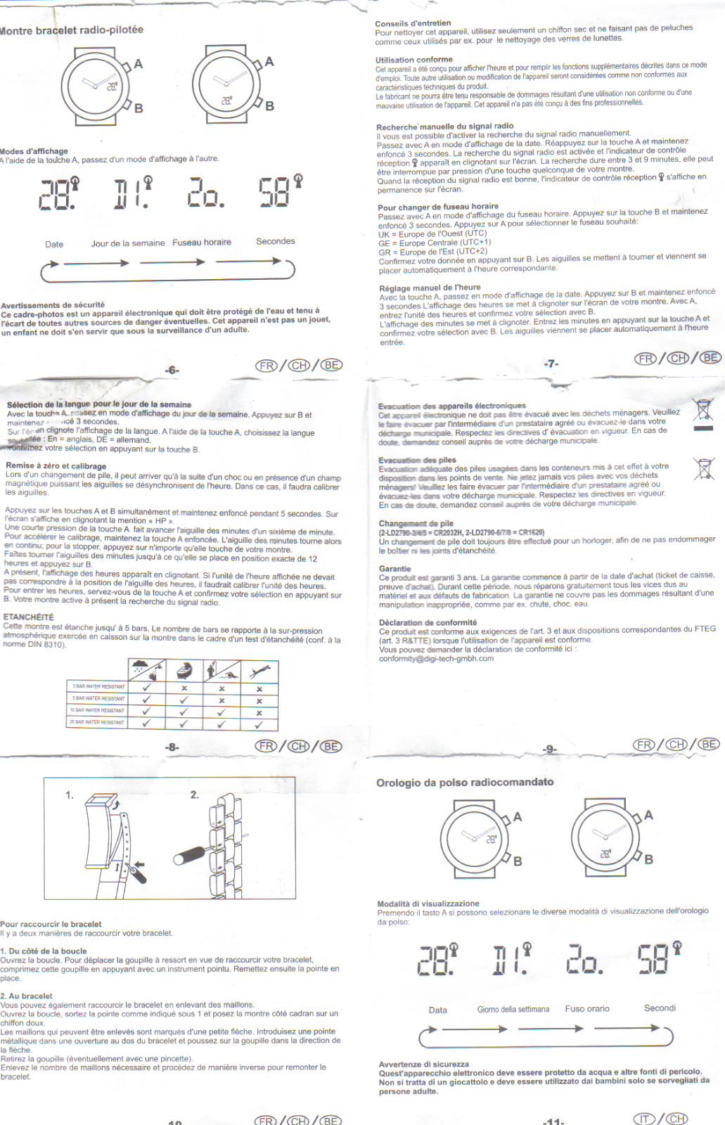 AURIOL 2-LD2970-3, 2-LD2970-4, 2-LD2970-7, 2-LD2970-8 User Manual