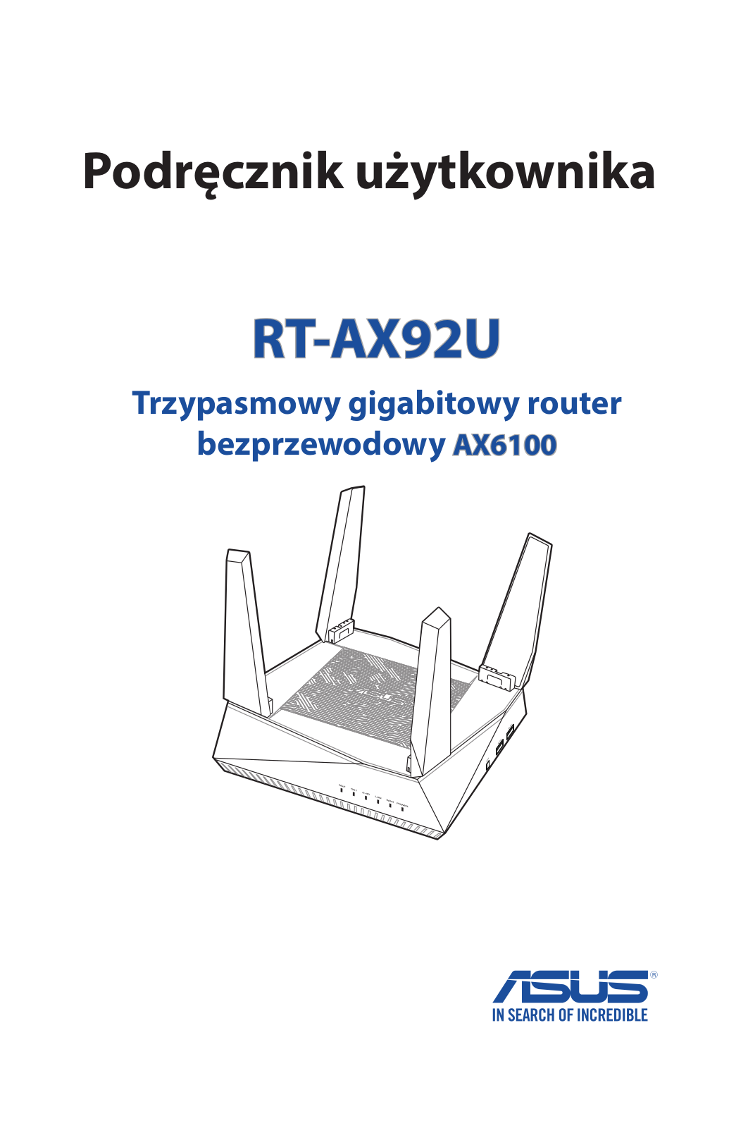 ASUS RT-AX92U Service Manual