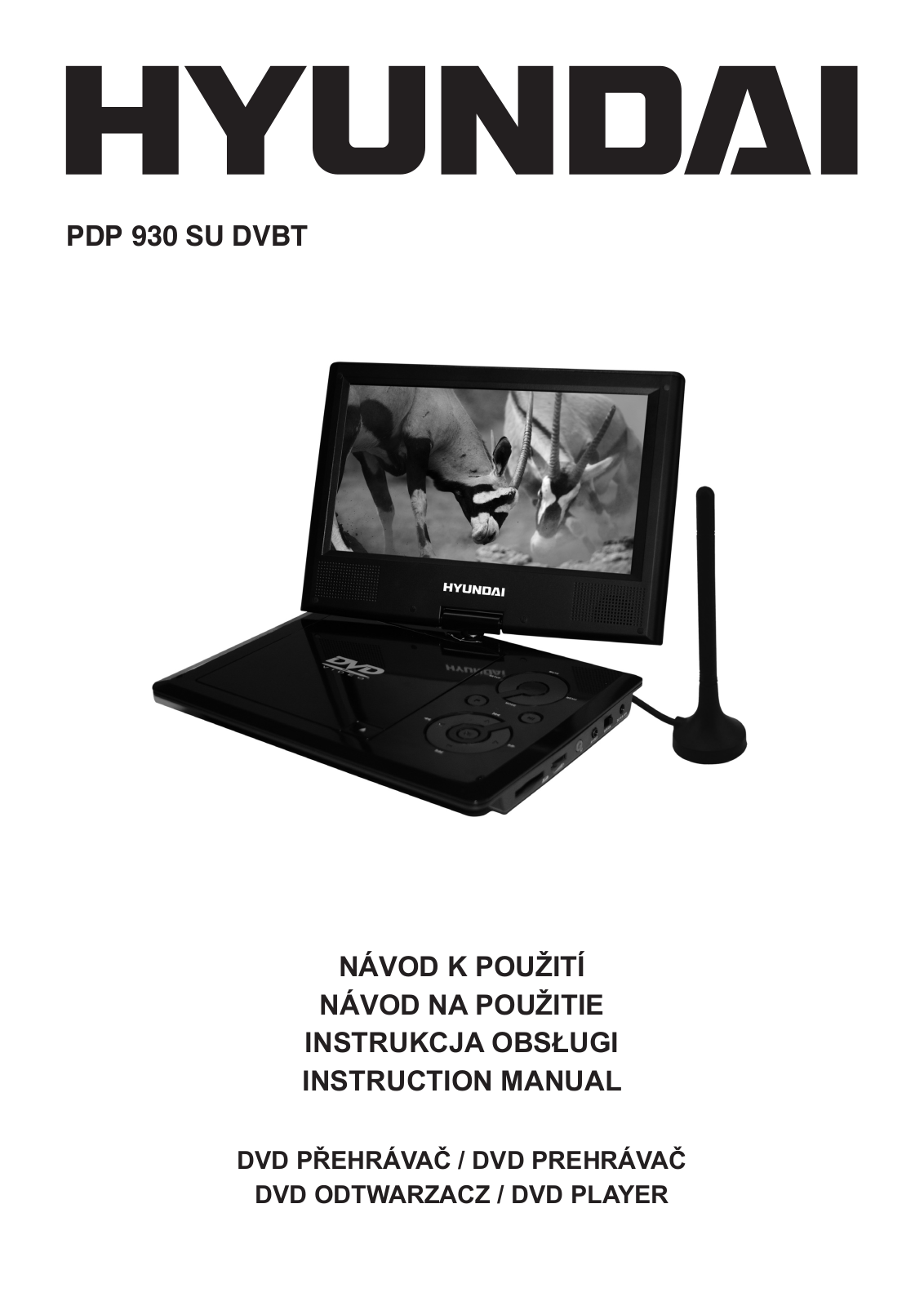 Hyundai PDP 930SU DVBT User Manual