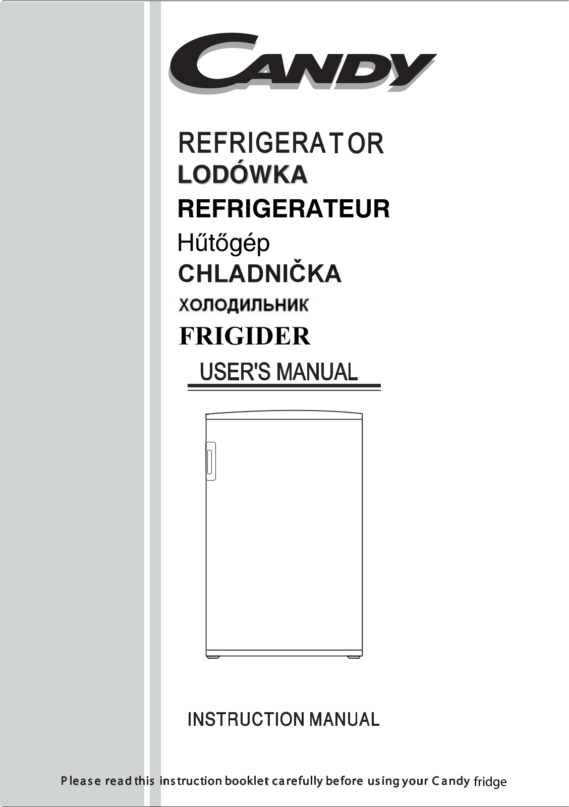 CANDY CCTOS482WH User Manual