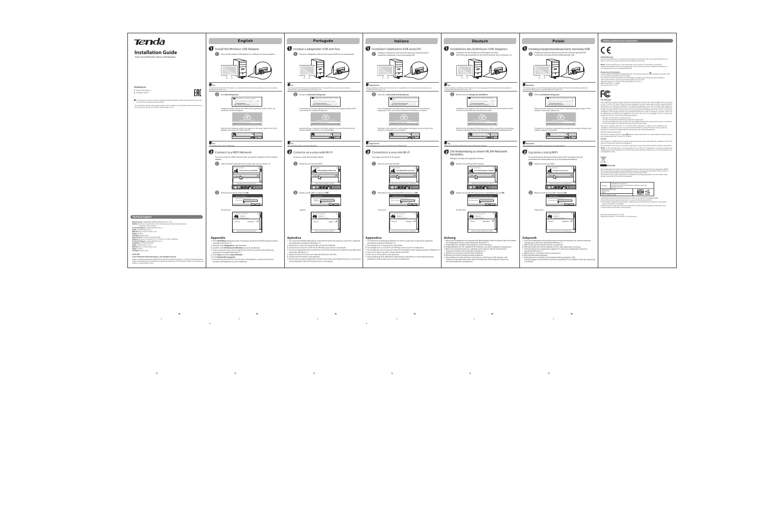 TENDA TECHNOLOGY W311MI3 User Manual