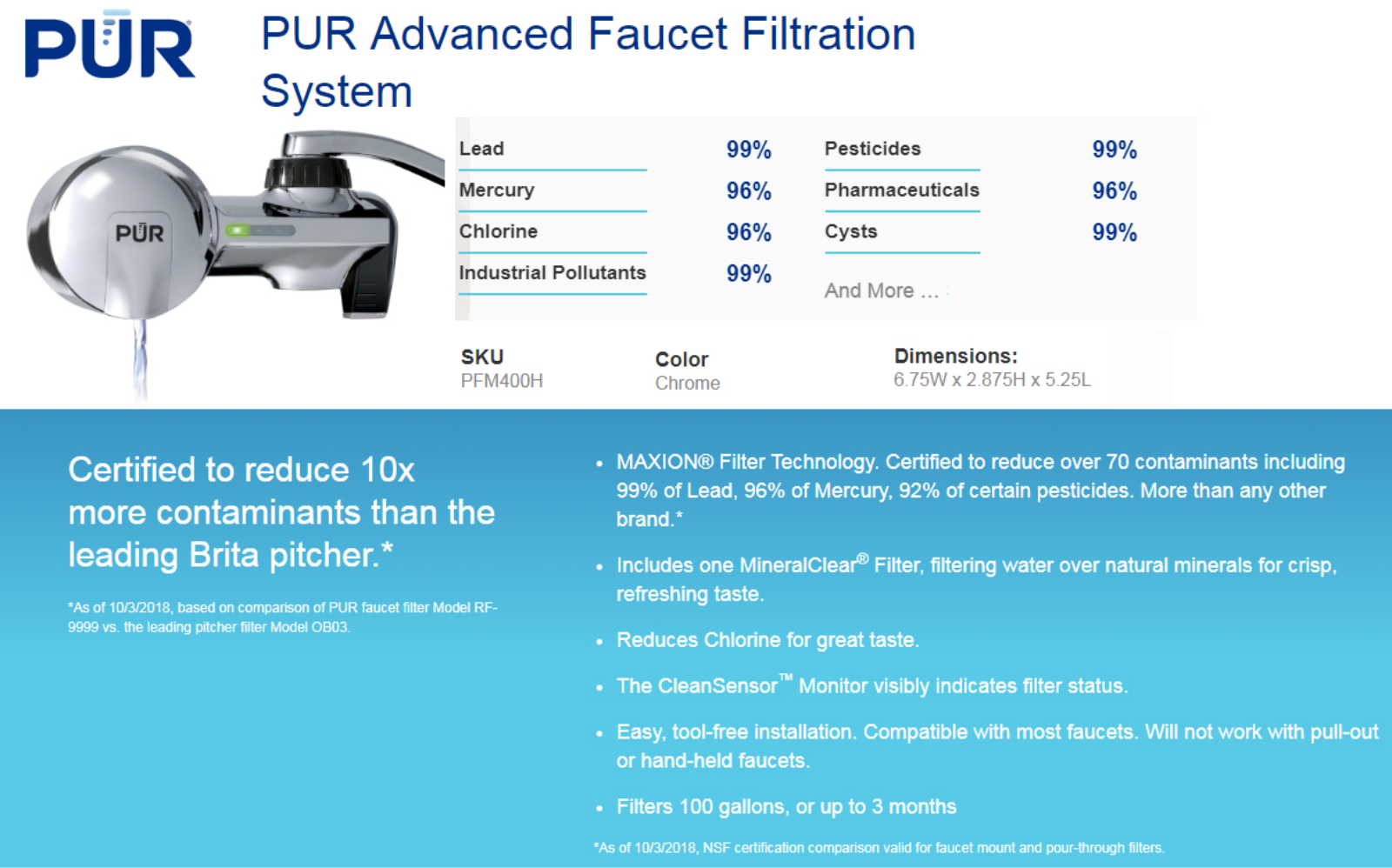 PUR XYP10002 Specifications - ManualMachine.com