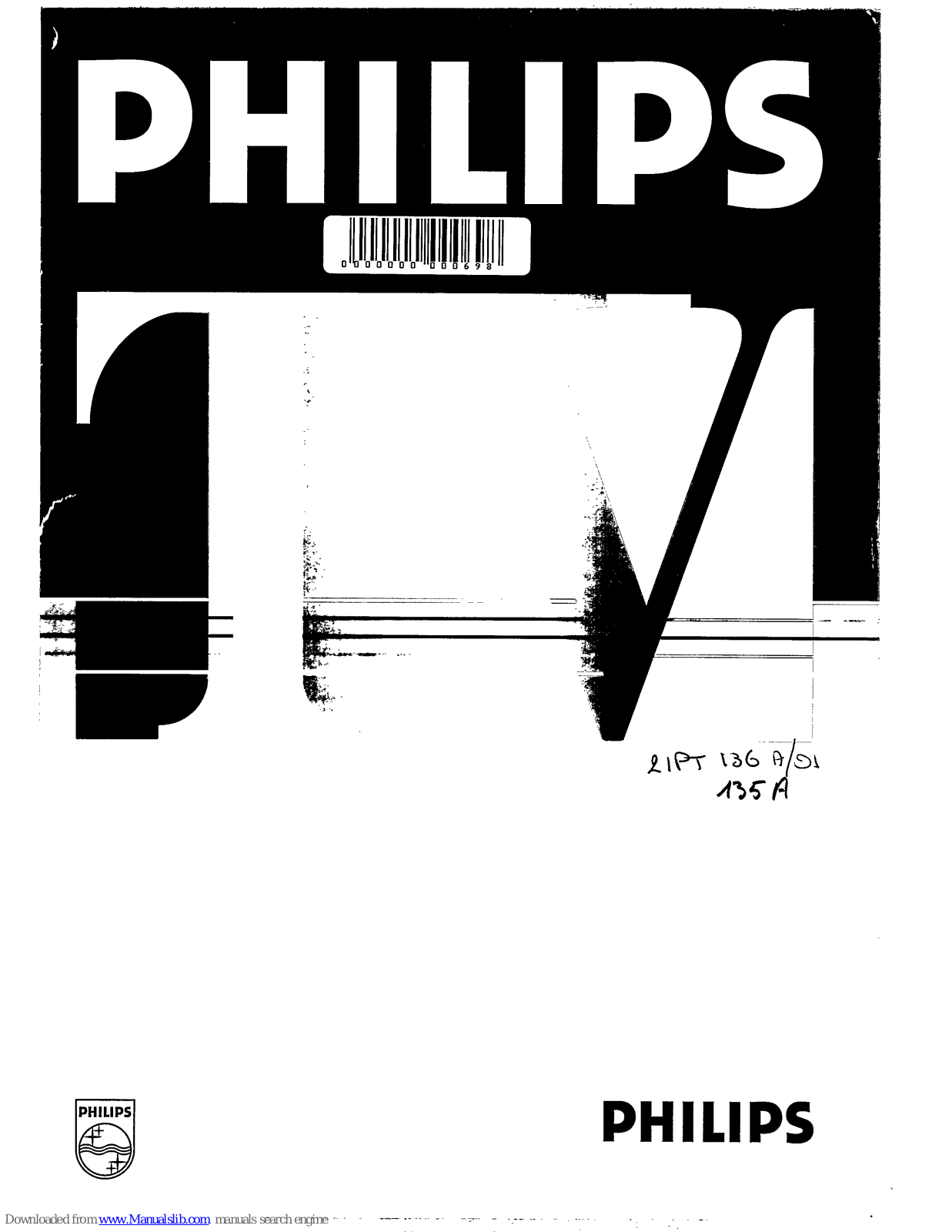 Philips 21PT135A/00, 21PT135A/01, 21PT135A/07, 21PT135A/42, 21PT135A/42P User Manual - ManualMachine.com
