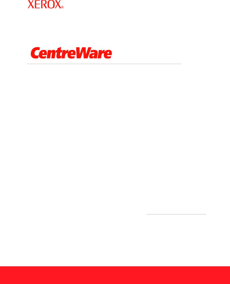 Xerox centreware 7.1 Macintosh user Manual