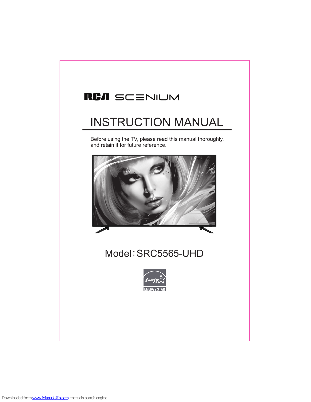 RCA Scenium SRC5565-UHD Instruction Manual