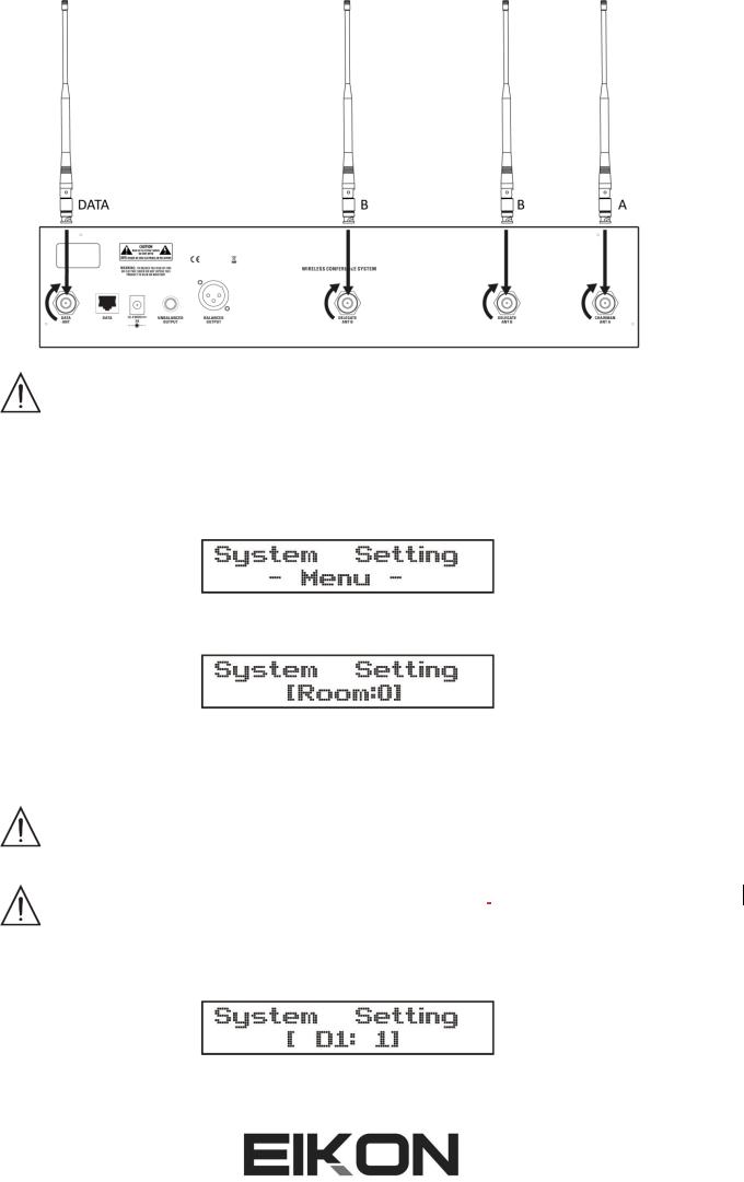 Eikon WCS1000 USER’S MANUAL