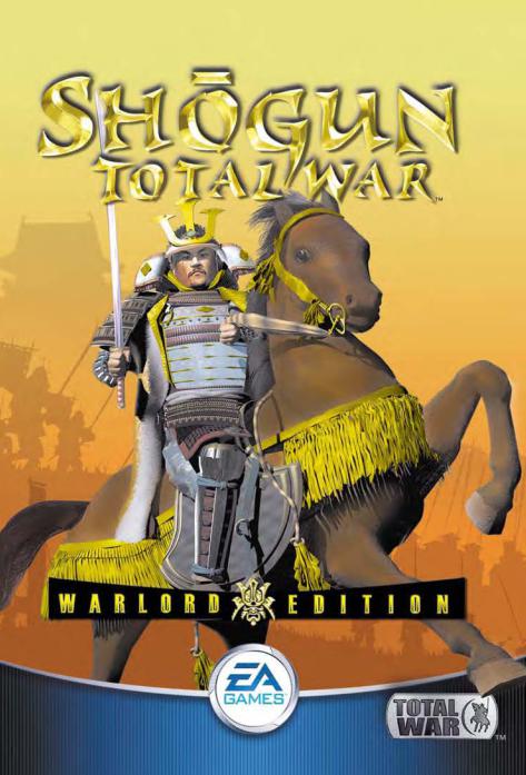 Games PC SHOGUN-TOTAL WAR User Manual